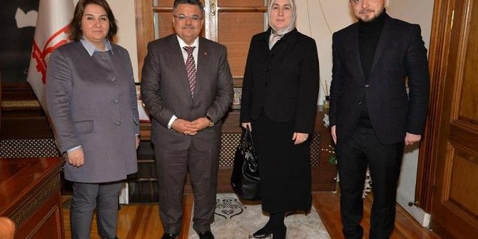 Ak Parti Genel Merkezi’nden Başkan Yağcı’ya Ziyaret