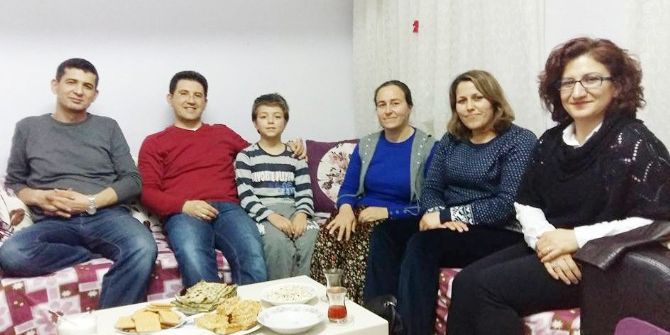 Milas’ta Öğretmenlerden Öğrencilere Evlerinde Ziyaret