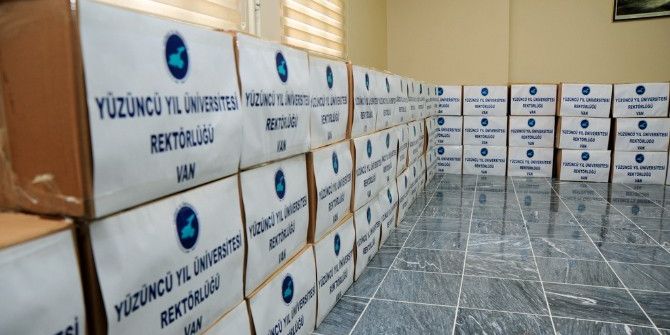 Yyü’den Halep’e Bir Tır Yardım