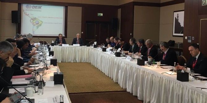 Yırcalı, Büyükelçiler İle Bir Araya Geldi