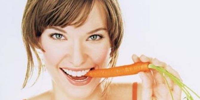 Diş İçin Havuç Tüketin