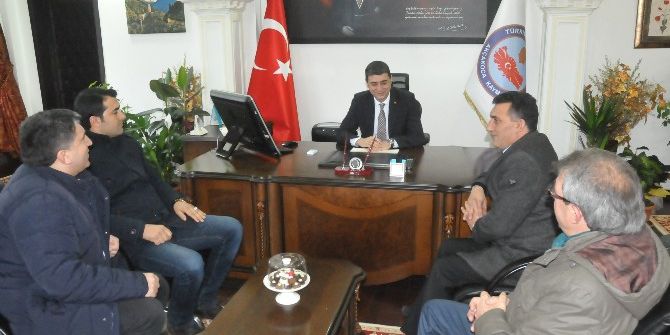 Karslılar Derneğinden Kaymakam Öztürk’e Ziyaret
