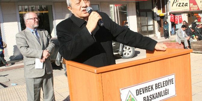 Devrek’ten Halep İçin Yardım Kamyonu Dualarla Uğurlandı