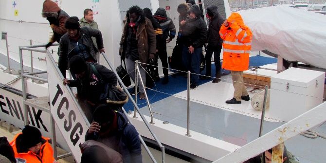 Çeşme’de 94 Göçmen Kurtarıldı