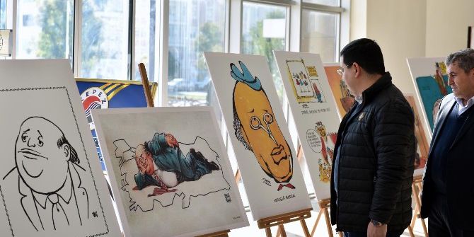 Tütüncü ‘Demirel’ Karikatürleri Sergisinde