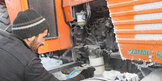 Sibirya Soğukları Doğu Anadolu’yu Dondurdu