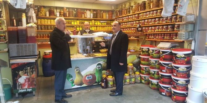 Vali Günaydın Esnafı Dinledi