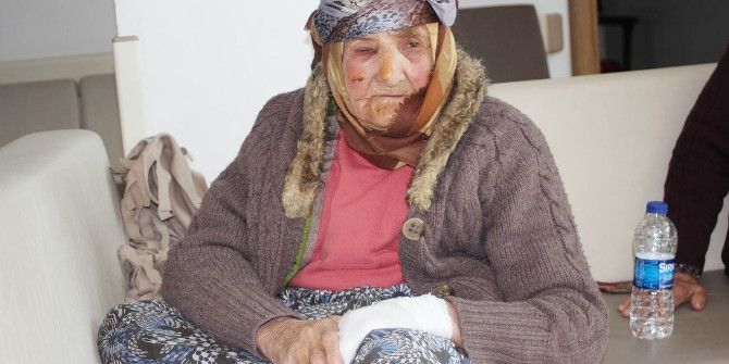 Uşak’ta Evi Yanan Kadına Devlet Sahip Çıktıı