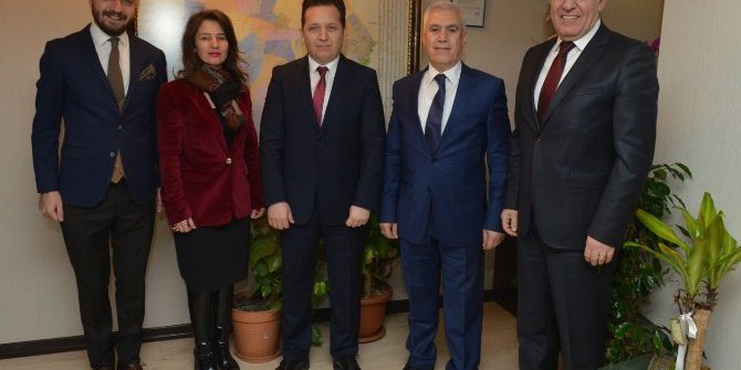 Bozbey’den Emniyet Müdürü Zeybek’e Ziyaret