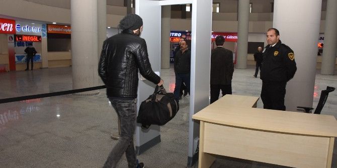 Düzce Belediyesi Terminalinde Üst Düzey Güvenlik