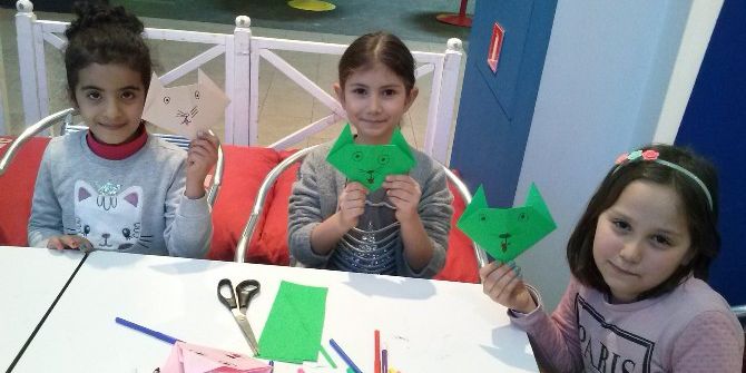 Gaziantepli Miniklerden Origami Şov