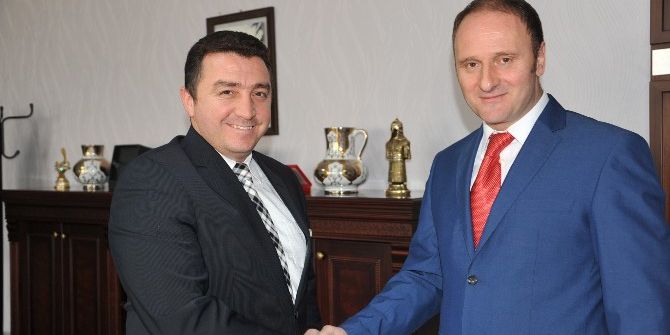 Yüksekokul Müdürü Doç. Dr. Sadoğlu’ndan Başkan Bakıcı’ya Ziyaret