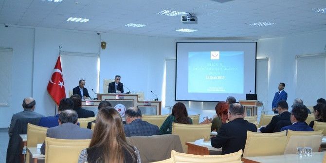 Bilecik’te “Uyuşturucu İle Mücadele Kurulu” Toplantısı Yapıldı