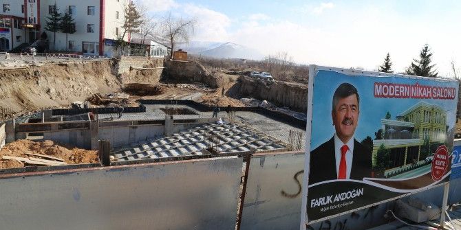 Nikah Sarayının Yapım Çalışmaları Devam Ediyor