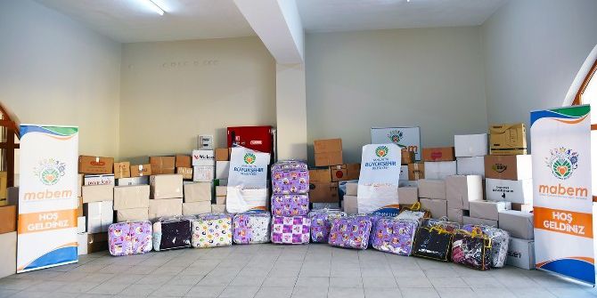 Büyükşehir’den Halep’e Bir Yardım Daha