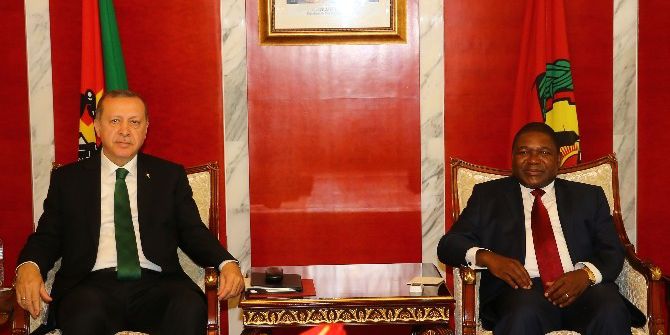 Erdoğan, Mozambik Cumhurbaşkanı Nyusi İle Görüştü