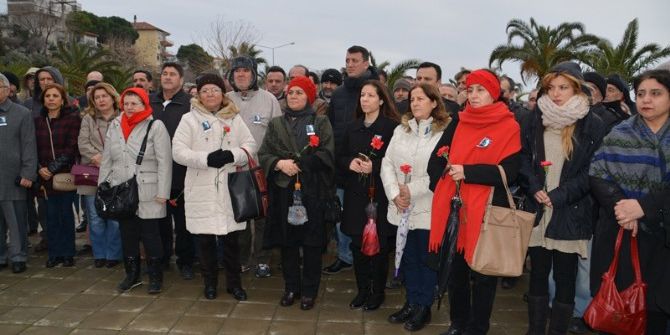 Uğur Mumcu Vefatının 24. Yılında Aliağa’da Anıldı
