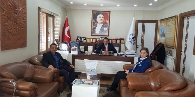 Pazaryerililer Dernek Başkanı Tekelioğlu’ndan Başkan Yalçın’a Ziyaret