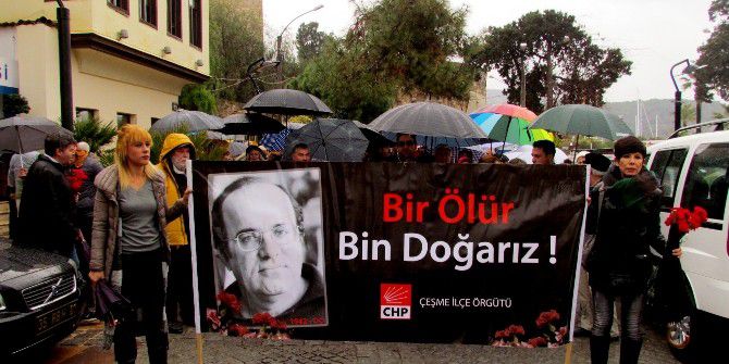 Uğur Mumcu Çeşme’de De Anıldı