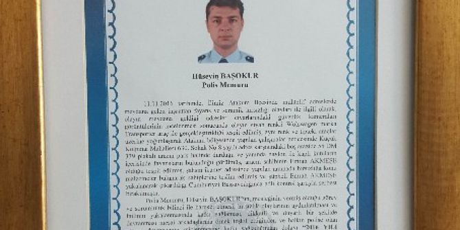 İnşaatlardaki Hırsızlık Olayını Çözdü, Ayın Polisi Seçildi
