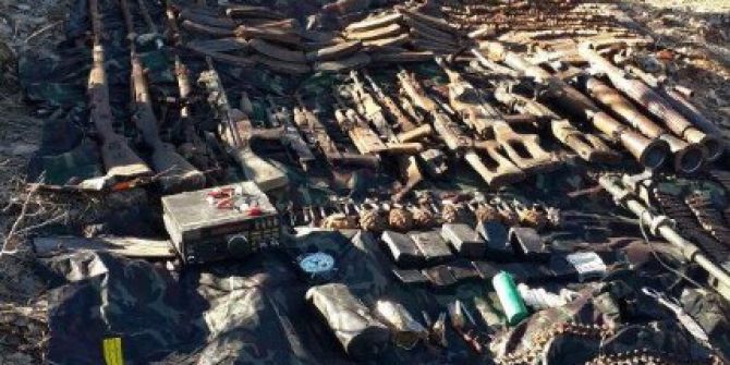 Hasankeyf’te Pkk’ya Ait Silah Ve Mühimmat Ele Geçirildi