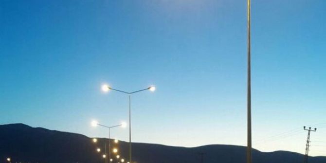 Dicle Elektrik Dağıtım Kurtalan Çevre Yolunu Aydınlattı
