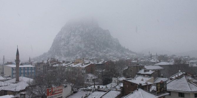 Afyonkarahisar’da Kar Yağışı
