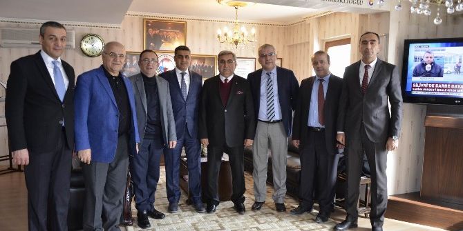 Çedaş Genel Müdürü Akboğa’dan, Hastaoğlu’na Ziyaret