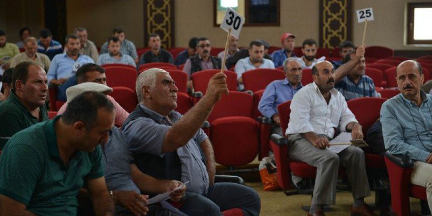 İnegöl Hayvan Pazarında Kotra İhalesi Yapıldı