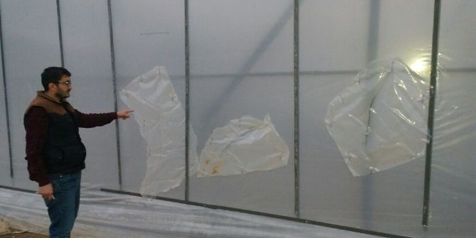 Çiftçinin Serasına Çifte Darbe