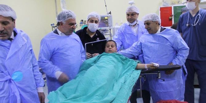 Milletvekili Akyürek, Suriyeli Çocuğa Kirvelik Yaptı