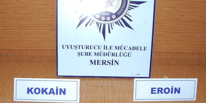 Mersin’de Uyuşturucu Operasyonu