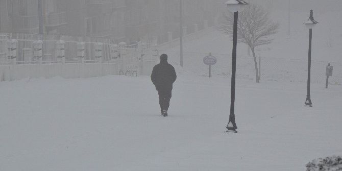 Eskişehir’in Yüksek Kesimlerinde Kar Ve Sis Etkili