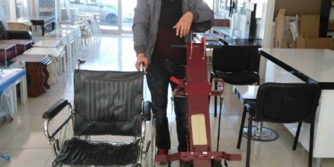 16 Bin Tl Değerindeki Tekerlekli Sandalyeyi Bağışlayacak
