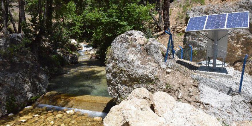 Finike Kapalı Sistem Sulama Tesisi Tamamladı