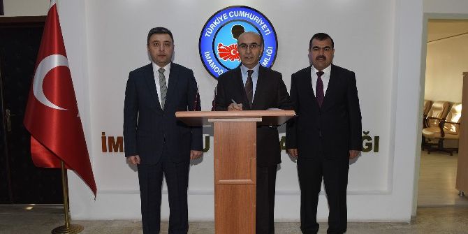 Vali Demirtaş’tan İmamoğlu Kaymakamı Alper Tanrısever’e Ziyaret