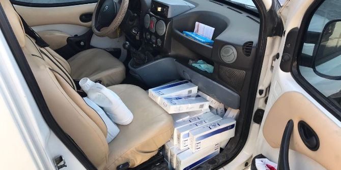 Kardeşlerin Kaçak Sigara Sevkıyatına Jandarma Darbesi