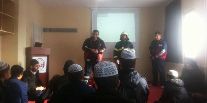 Bitlis’te ‘Yangına Müdahale’ Eğitimi