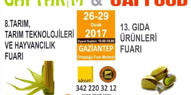 Gaptarım Ve Gapfood Fuarlarının Açılışını Başbakan Yardımcısı Şimşek Yapacak