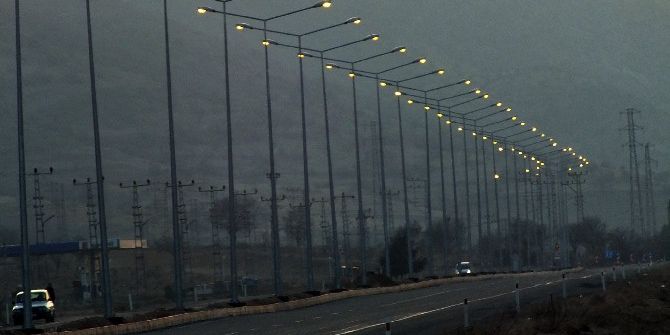 Dicle Elektrik Gercüş Çevre Yolunu Aydınlattı