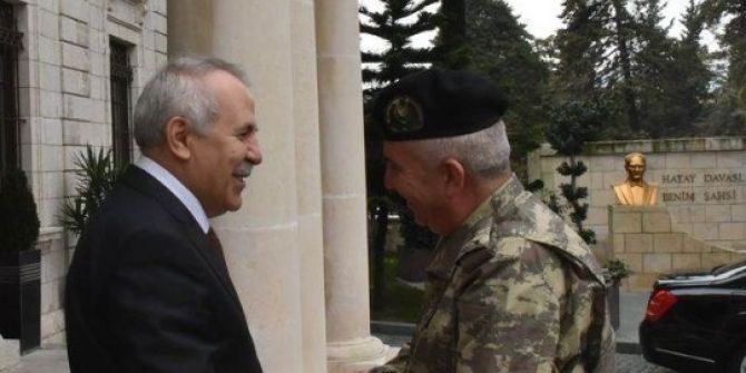 Tümgeneral Tarakcı’dan Vali Ata’ya Ziyaret