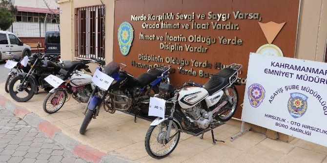 ’100 Liralık’ Motosiklet Şebekesi Yakalandı