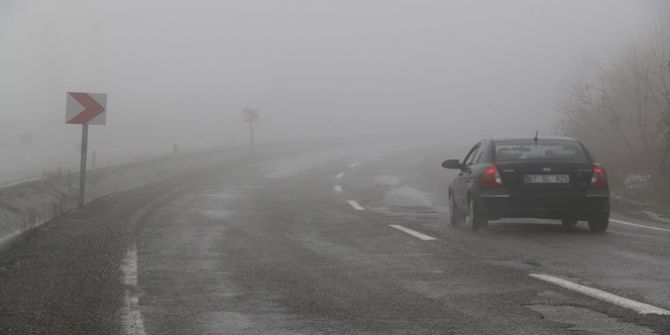Zonguldak’ta Yoğun Sis Etkili Oldu