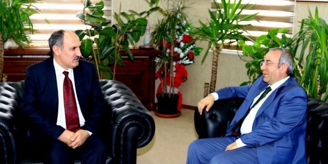 Genel Sekreter Yaşar’dan Rektör Battal’a Ziyaret