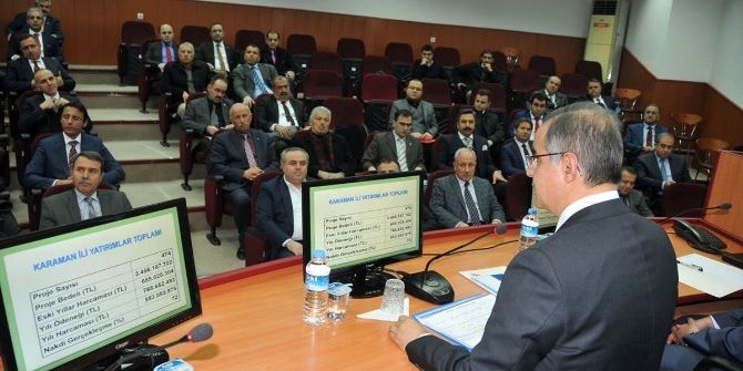 Karaman’da Yeni Yılın İlk Koordinasyon Kurulu Toplantısı Yapıldı