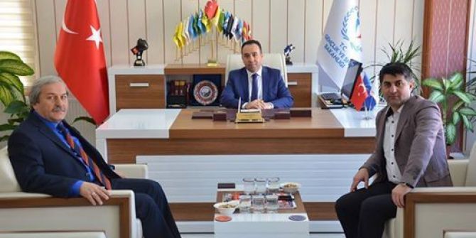 Başkan Şahin’den İl Müdürü Yıldız’a Ziyaret