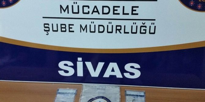 Sivas’ta Uyuşturucu Operasyonu: 3 Gözaltı