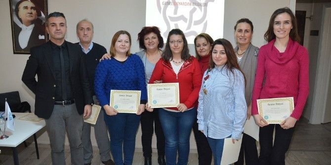 İlkyardım Kursu Öğrencileri Sertifikalarını Aldı