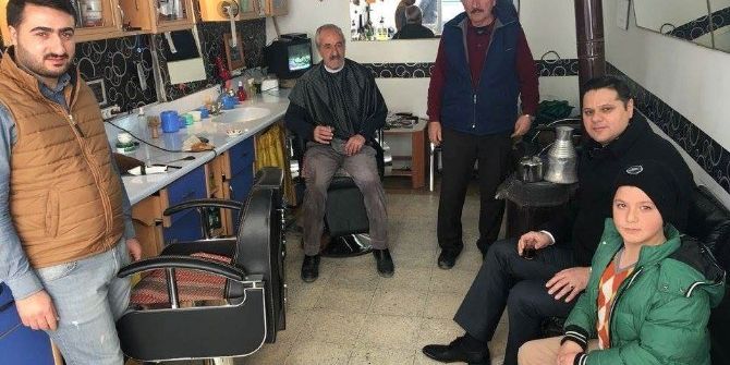 Kaymakam Öztürk, Cumhuriyet Mahallesi Esnafını Ziyaret Etti