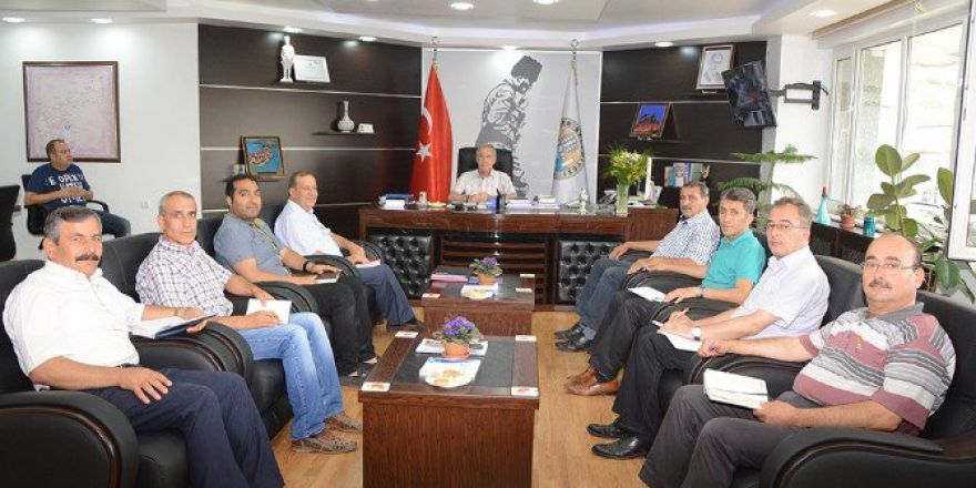 Dinar Belediyesi 2016 Yılı Temmuz Ayı Birim Amirleri Toplantısı Yapıldı